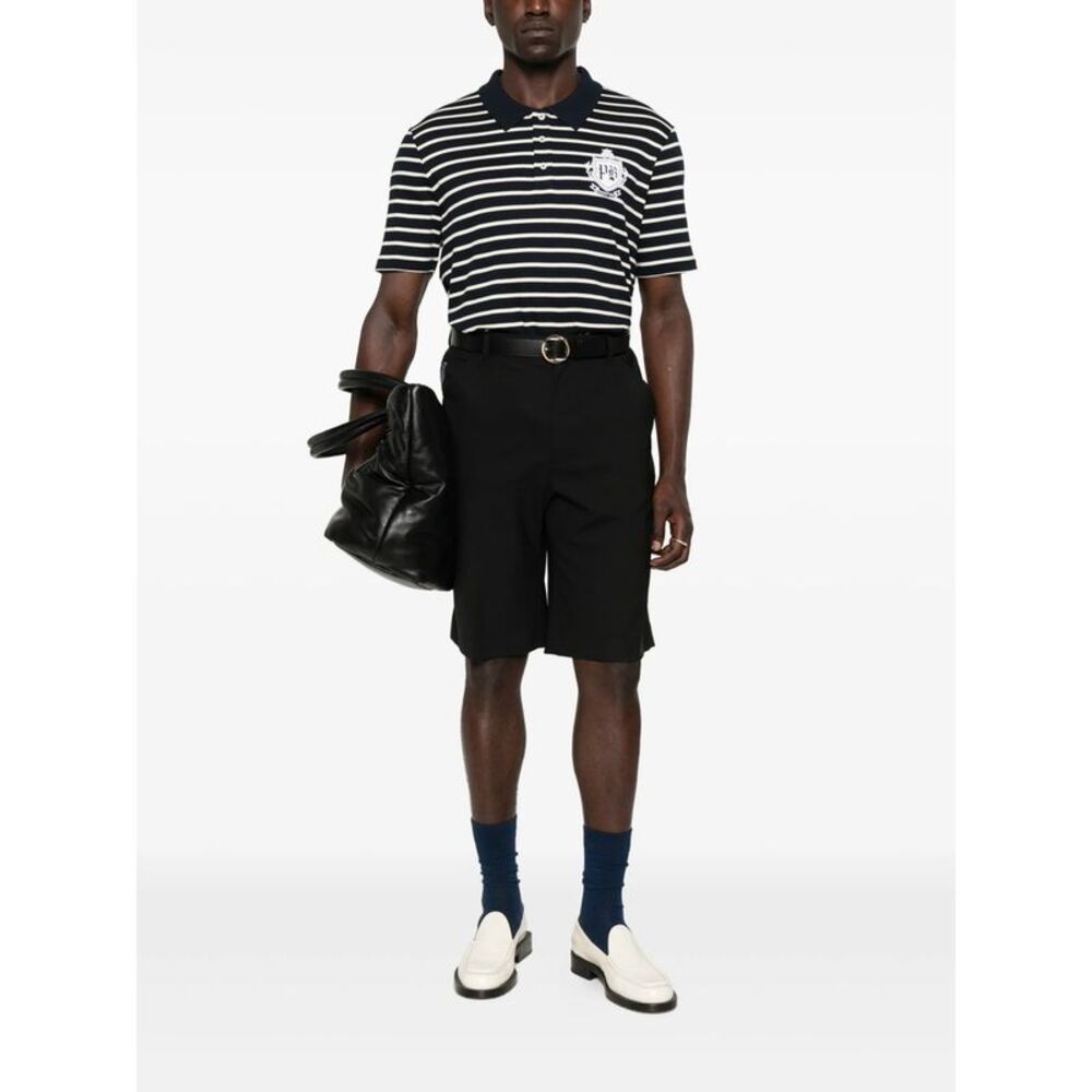 Balmain Black Polo Shirts Men - Picture 2 of 4